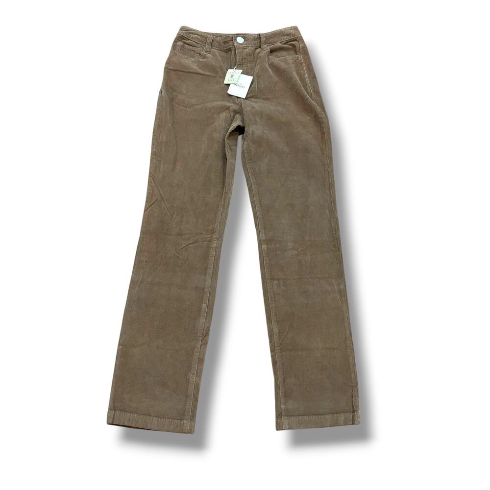 Etro Women’s Size 12 (46) Tan Wool Straight Leg Trouser Pants